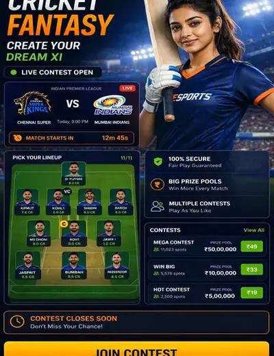 Www999slots (999 slots) fantasy cricket & matchday visual 3
